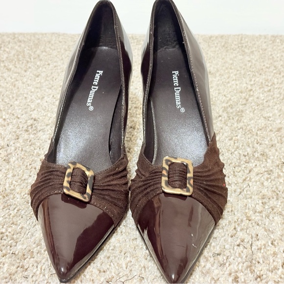 Pierre Dumas Women's Brown Heels - Picture 11 of 11